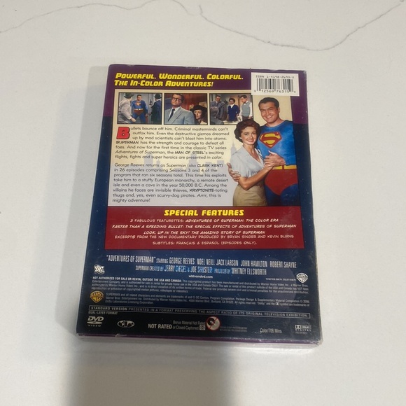 Adventures of Superman, DVD set complete third and fourth seasons - Picture 3 of 4